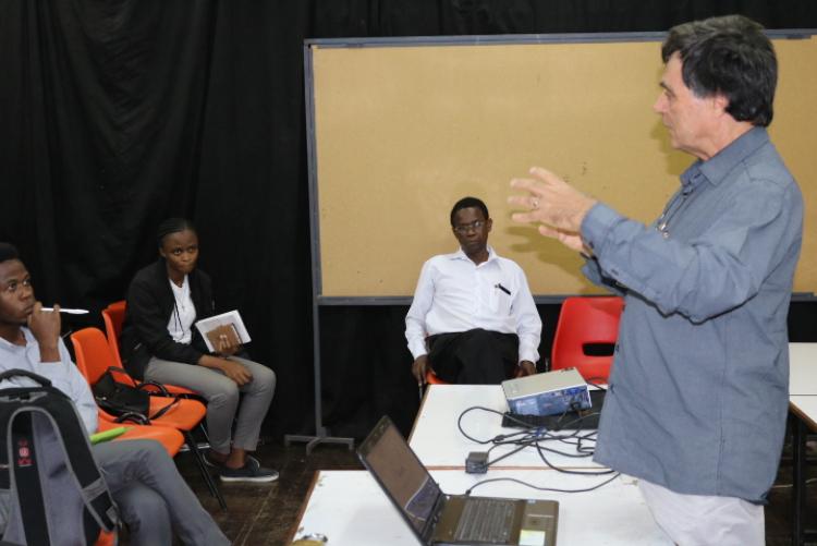 The schoool of Arts and Design was delighted to host Graham Young from University of Pretoria.
