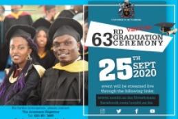 UoN 63rd graduation poster